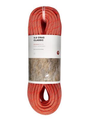 חבל דינאמי MAMMUT 9.8 CRAG CLASSIC 60 M