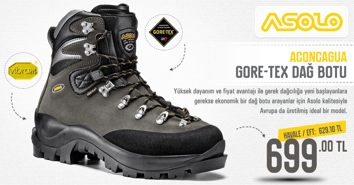 נעלי טיפוס הריםAsolo Aconcagua GV