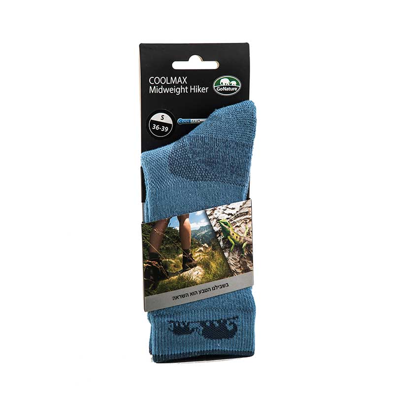 3 גרבי GO NATURE COOLMAX