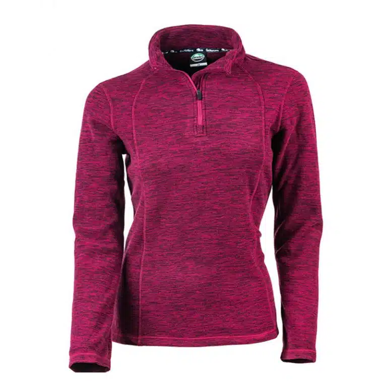 סט של שני חולצות מיקרופליס לאישה GO NATURE HALF ZIP