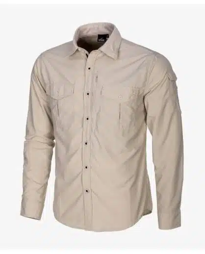 חולצת טיולים כפתורים OUTDOOR DISCOVER