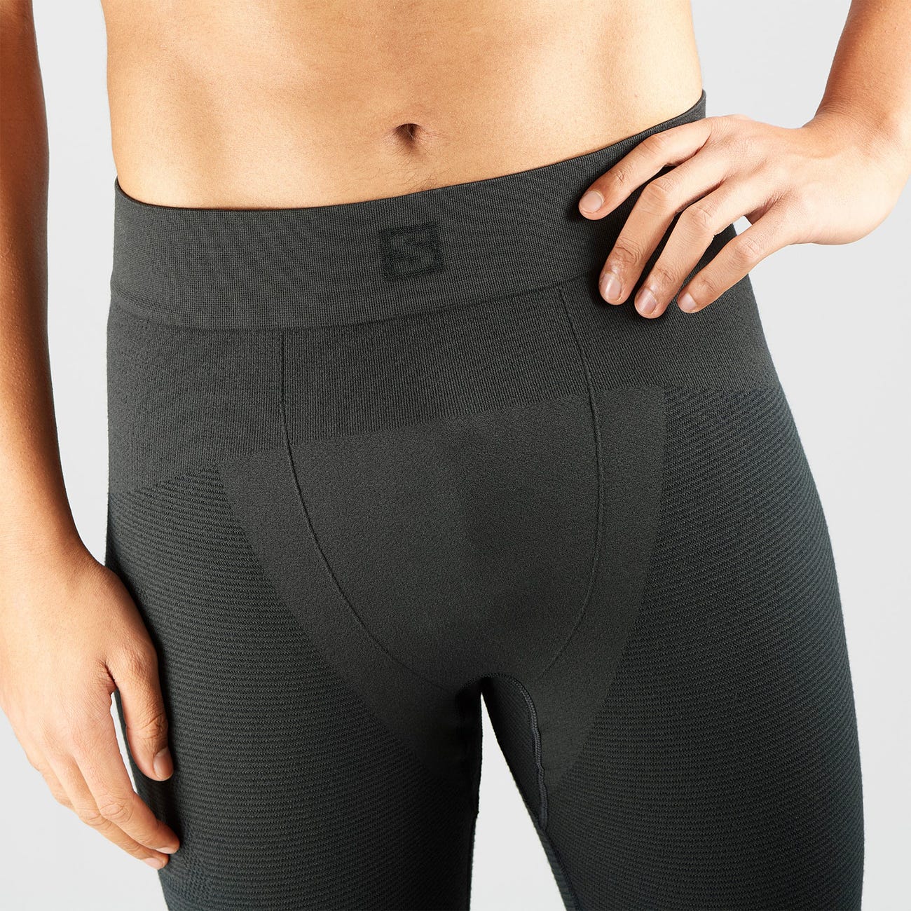 מכנס טרמי מצמר SALOMON ESSENTIAL WOOL SEAMLESS MEN