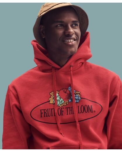 קפוצ'ון גברים FRUIT OF THE LOOM VITAGE LOGO
