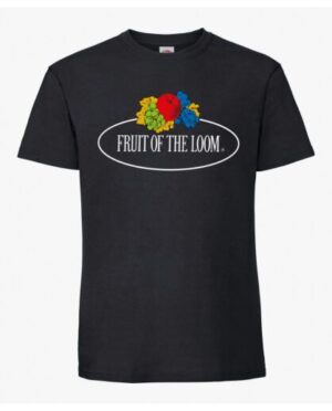 חולצת טישירט גברים FRUIT OF THE LOOM T VINTAGE PREMIUM LOGO