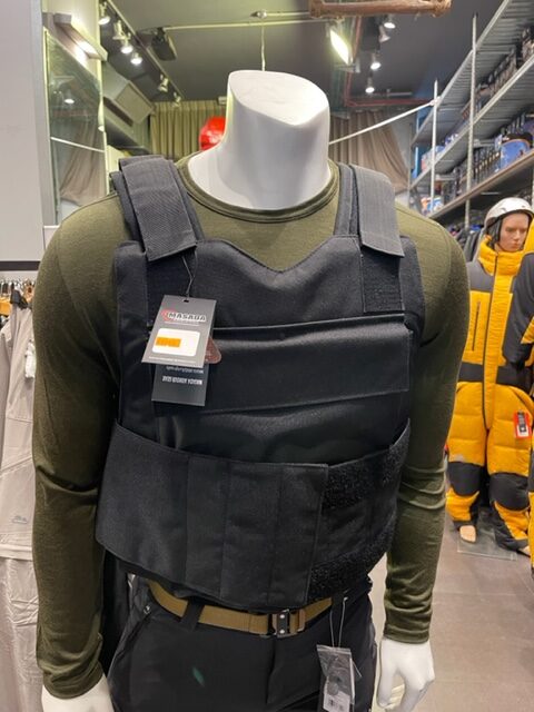 ווסט הגנה נגד כדורי אקדח MASADA