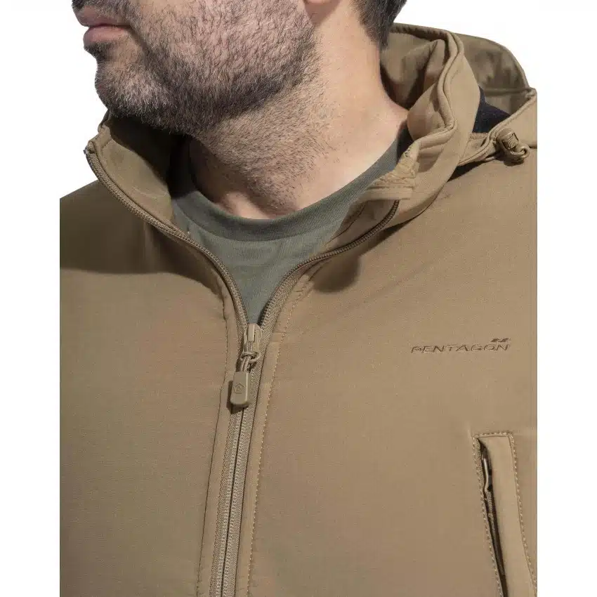 מעיל סופטשל טקטי עם כובע Pentagon Artaxes soft-shell Jacket