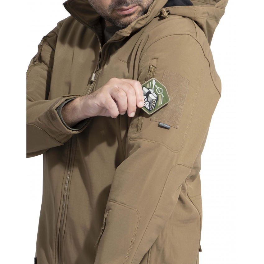 מעיל סופטשל טקטי עם כובע Pentagon Artaxes soft-shell Jacket