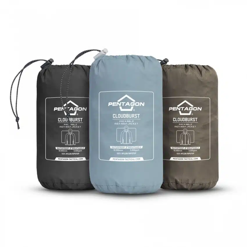 מעיל גשם מתקפל גברים Cloudburst Packable Men's Rain Jacket