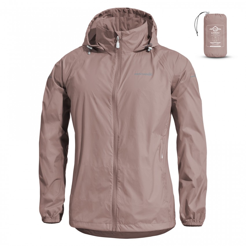 מעיל גשם מתקפל נשים Cloudburst Packable Women's Rain Jacket