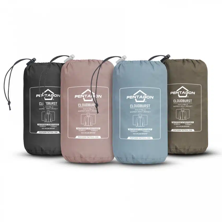מעיל גשם מתקפל נשים Cloudburst Packable Women's Rain Jacket
