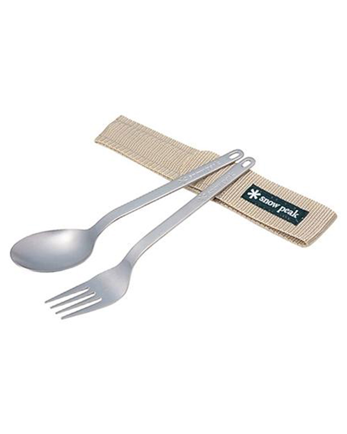 סט כף ומזלג מטיטניום