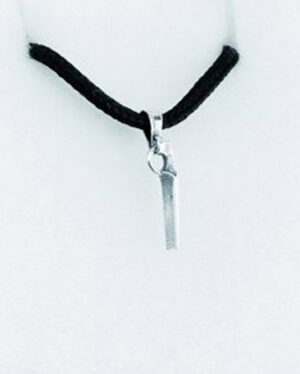 Piton Necklace - antiqued silver