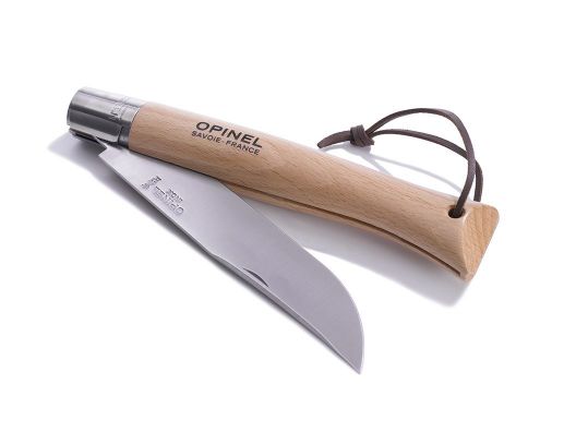 Opinel No 08 stainless+string
