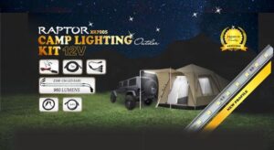 ערכת תאורה לגייפ RAPTOR XR7005