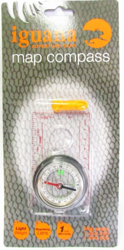 מצפן מפה IGUANA MAP COMPASS