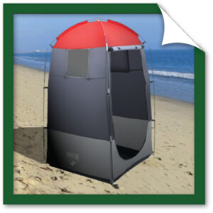 אוהל שירותים לשטח