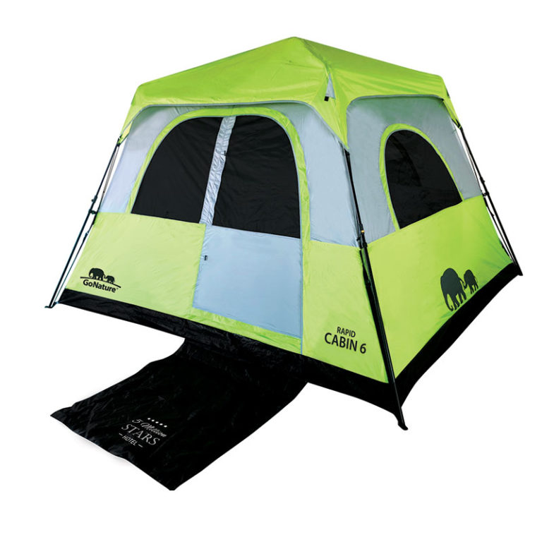 אוהל בן רגע ל Go Nature Rapid Cabin 6