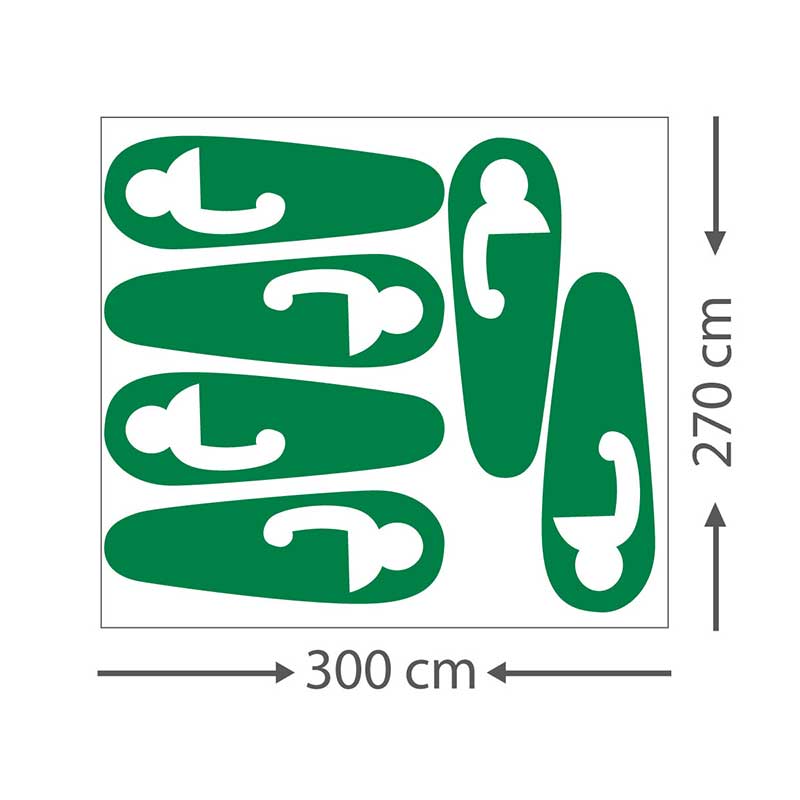 אוהל בן רגע ל Go Nature Rapid Cabin 6
