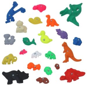 סט אחיזות לקיר טיפוס לילדים MAKAK ZOO SET