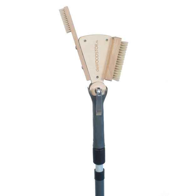 סט מוט טלסקופי+ראש+2 מברשות deWoodstoke Complete
