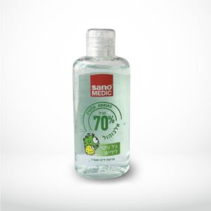 סט של 4 בקבוקים אלכוגל SANO-MEDIC ALCO GEL