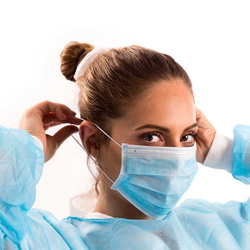 20 מסיכת פנים 3 שכבות