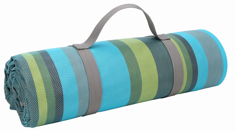 מחצלת חוף רשת דו שכבתית גדולה