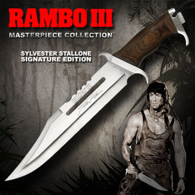 סכין RAMBO III ממוספרת לאספנים