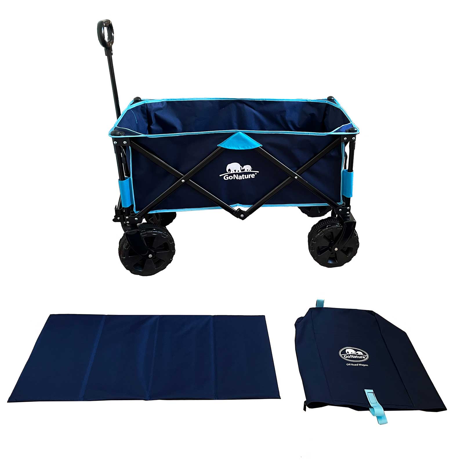 עגלת גלגל שטח רחב GO NATURE OFF ROAD WAGON