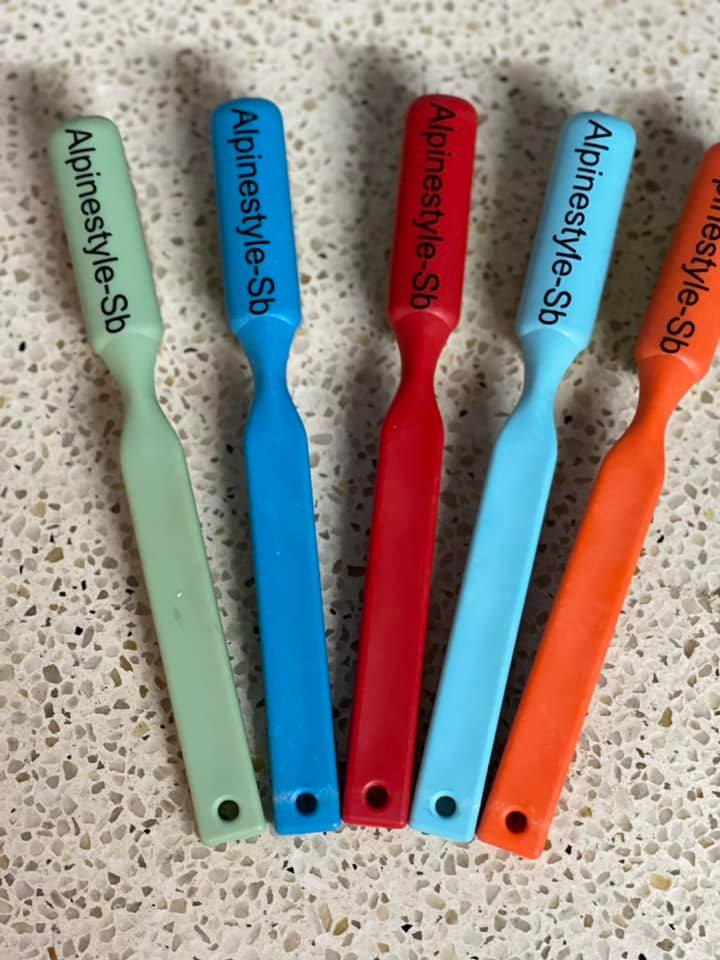 זוג מברשת לניקוי אחיזות Alpinestyle Sb