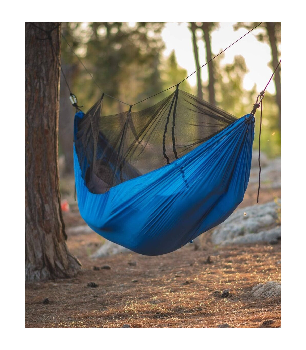 ערסל יחיד Ultralight + כילה נגד יתושים OUTDOOR