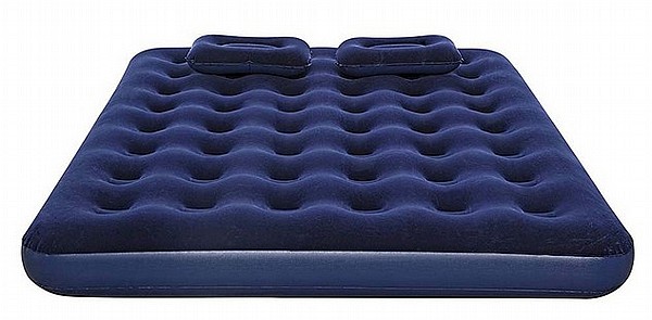 מזרון זוגי + זוג כריות+משאבה Bestway