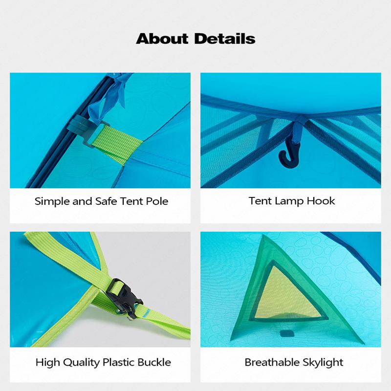 אוהל לשלושה אנשים Naturehike P series