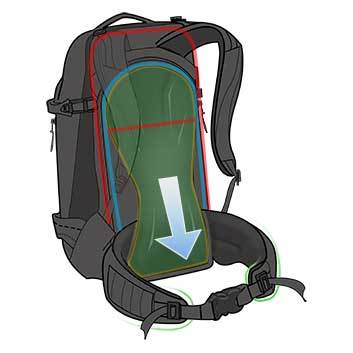 תרמיל גבר 32L GREGORY TRAGHEE