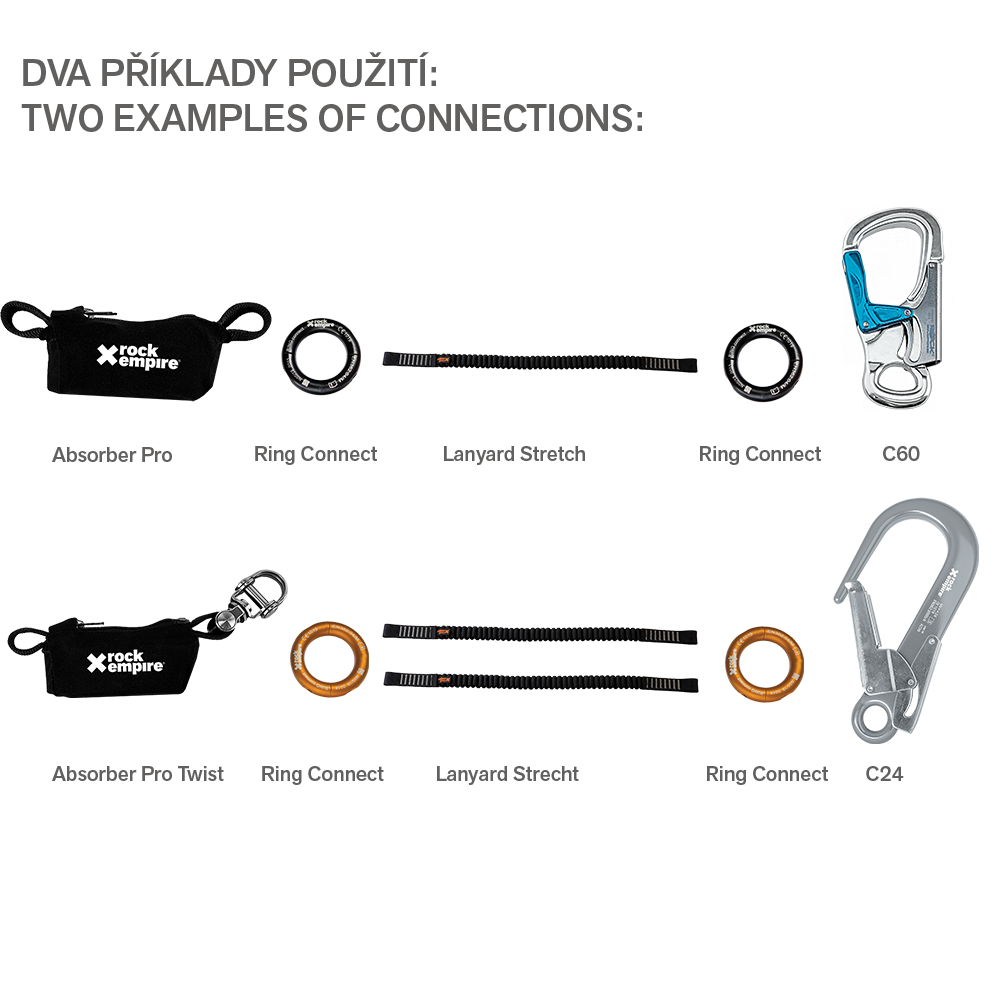 בולם נפילה+סוויול ABSORBER PRO TWIST