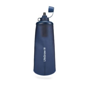 בקבוק מתקפל עם פילטר לטיהור מים LIFESTRAW SQUEEZE 1L