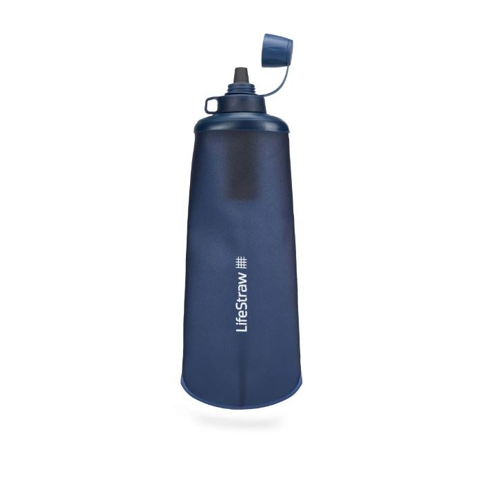 בקבוק מתקפל עם פילטר לטיהור מים LIFESTRAW SQUEEZE 1L