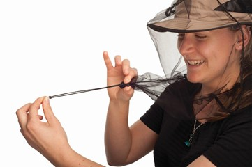 כילה נגד יתושים לראש MOSQUITO HEADNET