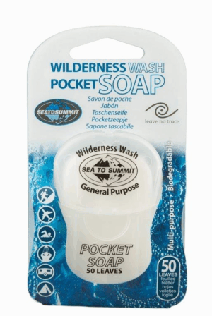 דפי סבון רב שימושי Pocket Wilderness Wash