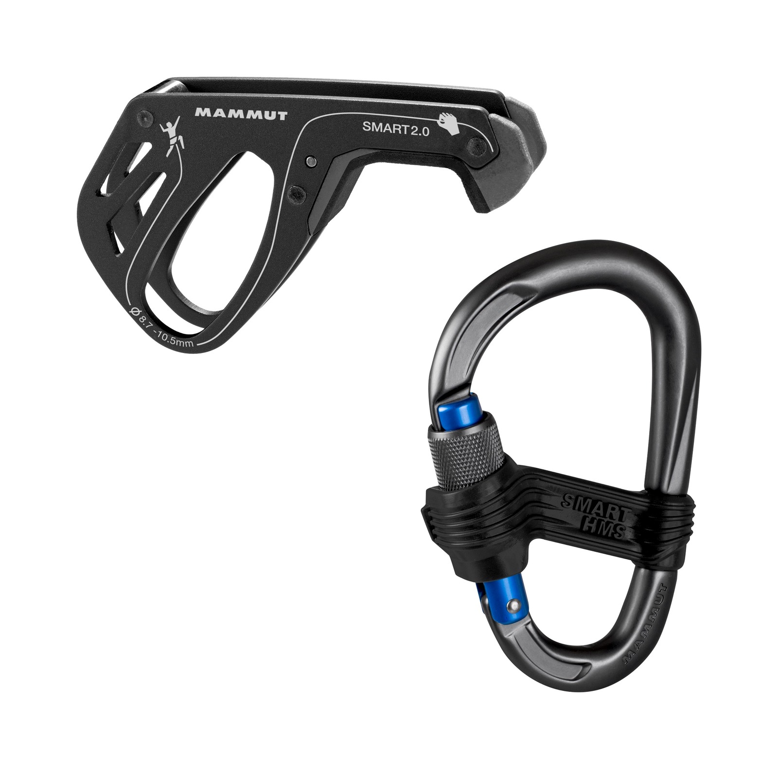 מכשיר חיכוך להובלה ננעל MAMMUT SMART 2.0 BELAY PACKAGE