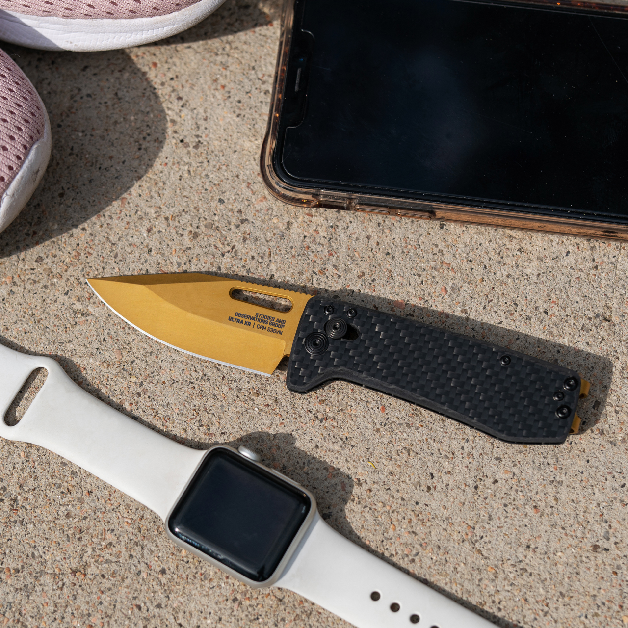 אולר – SOG- Ultra XR Carbon+Gold