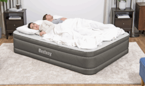 מזרן מתנפח זוגי עם משאבה מובנית BESTWAY FORTECH