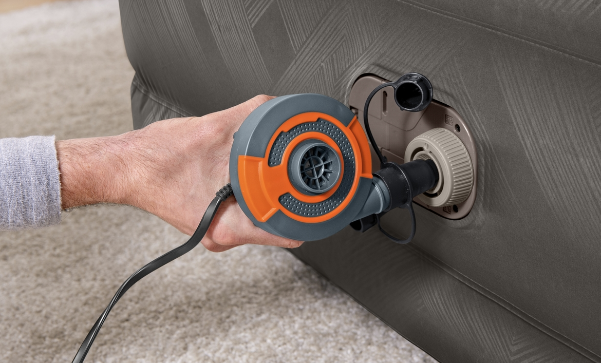 מזרן מתנפח זוגי עם משאבה מובנית BESTWAY FORTECH