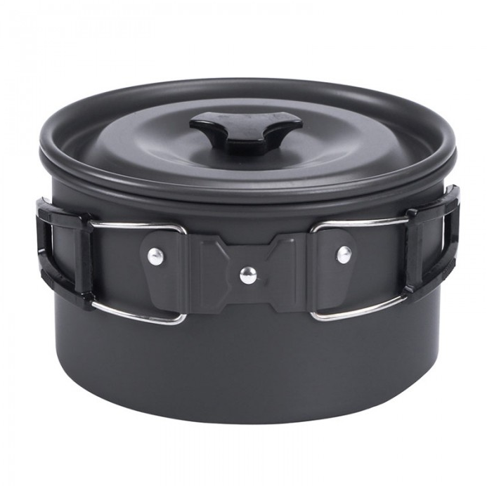 סט לקמפינג - קומקום וכלי בישול