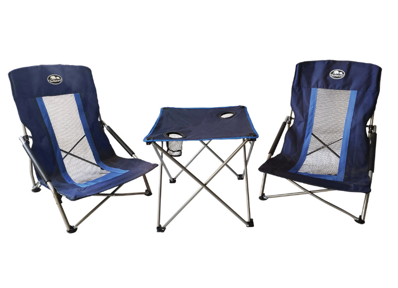 סט 2 כסאות + שולחן לחוף GN LAPLAYA