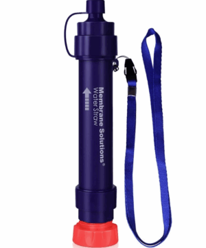 קשית עם פילטר לשתייה ישר ממקור מים - Membrane Solutions