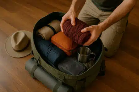 אמנות האריזה החכמה: איך לארוז תרמיל לטיול ארוך בלי לשבור את הגב (או את הכיס)