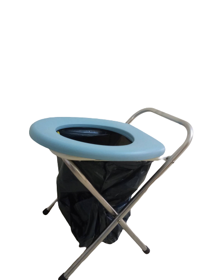 כסא אסלה לטיולים ולמקלט