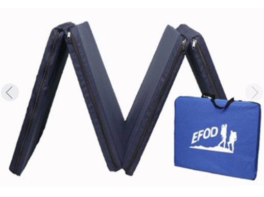 מזרון קמפינג מתקפל עם תיק נשיאה EFOD