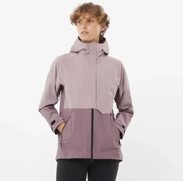 מעיל גשם נושם נשים Salomon - Outerpath WP Pro